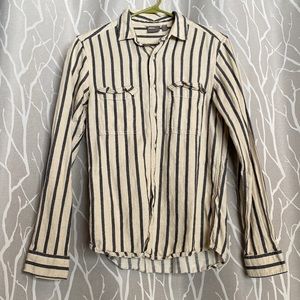 Linen striped shirt
